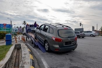 Basement Pullout car recovery