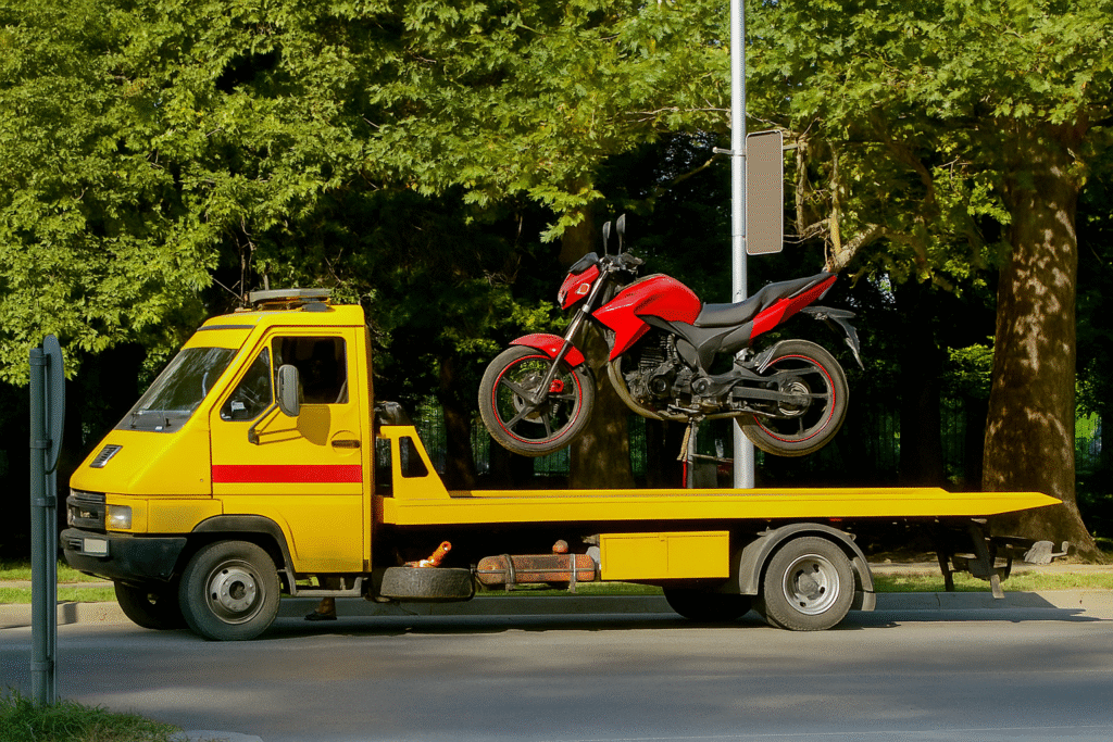 Bike recovery service in dubai