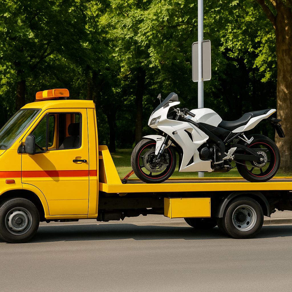 Bike recovery service in dubai