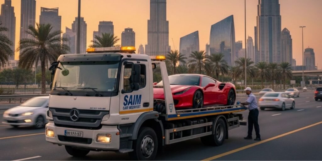 Car recovery service in dubai