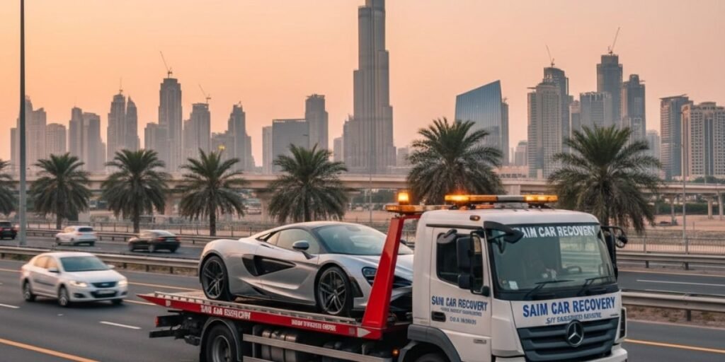Car Towing Service in Dubai — Saim Car Recovery | 24/7 Towing